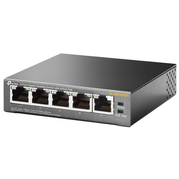 Коммутатор сетевой TP-Link TL-SG1005P изображение 3