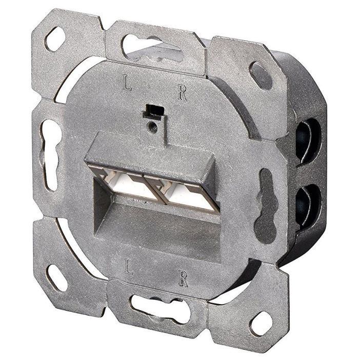 Компьютерная розетка Digitus 2xRJ45 STP, cat. 6, для наружной проводки (DN-9006-N) изображение 5