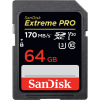 Карта памяти SanDisk 64GB SDXC class 10 V30 UHS-I U3 Extreme Pro (SDSDXXY-064G-GN4IN)