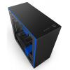 Корпус NZXT H700i SMART MATTE BLACK/BLUE (CA-H700W-BL) изображение 2