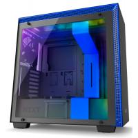 Корпус NZXT H700i SMART MATTE BLACK/BLUE (CA-H700W-BL) изображение 7