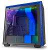 Корпус NZXT H700i SMART MATTE BLACK/BLUE (CA-H700W-BL)