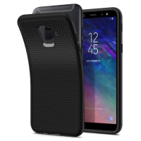 Чехол для мобильного телефона Spigen Galaxy A6 Case Liquid Air Black (596CS24093) изображение 3