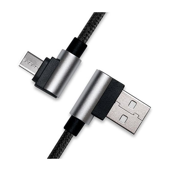 Дата кабель USB 2.0 AM to Micro 5P 1.0m Premium black REAL-EL (EL123500031) изображение 2