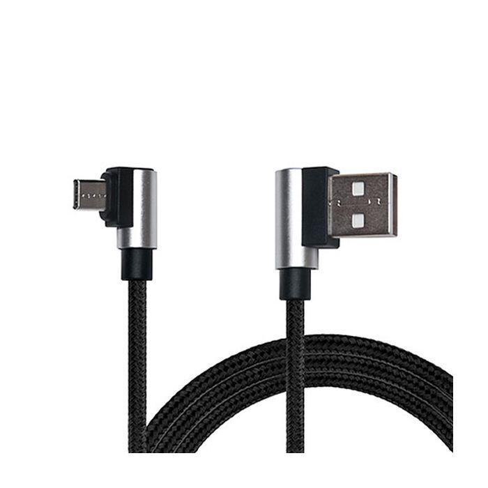 Дата кабель USB 2.0 AM to Micro 5P 1.0m Premium black REAL-EL (EL123500031) изображение 3