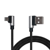 Дата кабель USB 2.0 AM to Micro 5P 1.0m Premium black REAL-EL (EL123500031) зображення 3