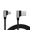 Дата кабель USB 2.0 AM to Micro 5P 1.0m Premium black REAL-EL (EL123500031) изображение 4