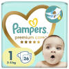 Подгузники Pampers Premium Care New Born Размер 1 (2-5 кг) 26 шт (8001841104614)