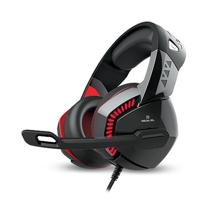 Наушники REAL-EL GDX-7800 Black/Red (EL124100027)