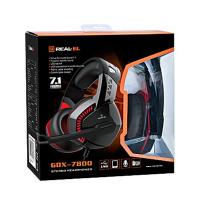 Навушники REAL-EL GDX-7800 Black/Red (EL124100027) зображення 8
