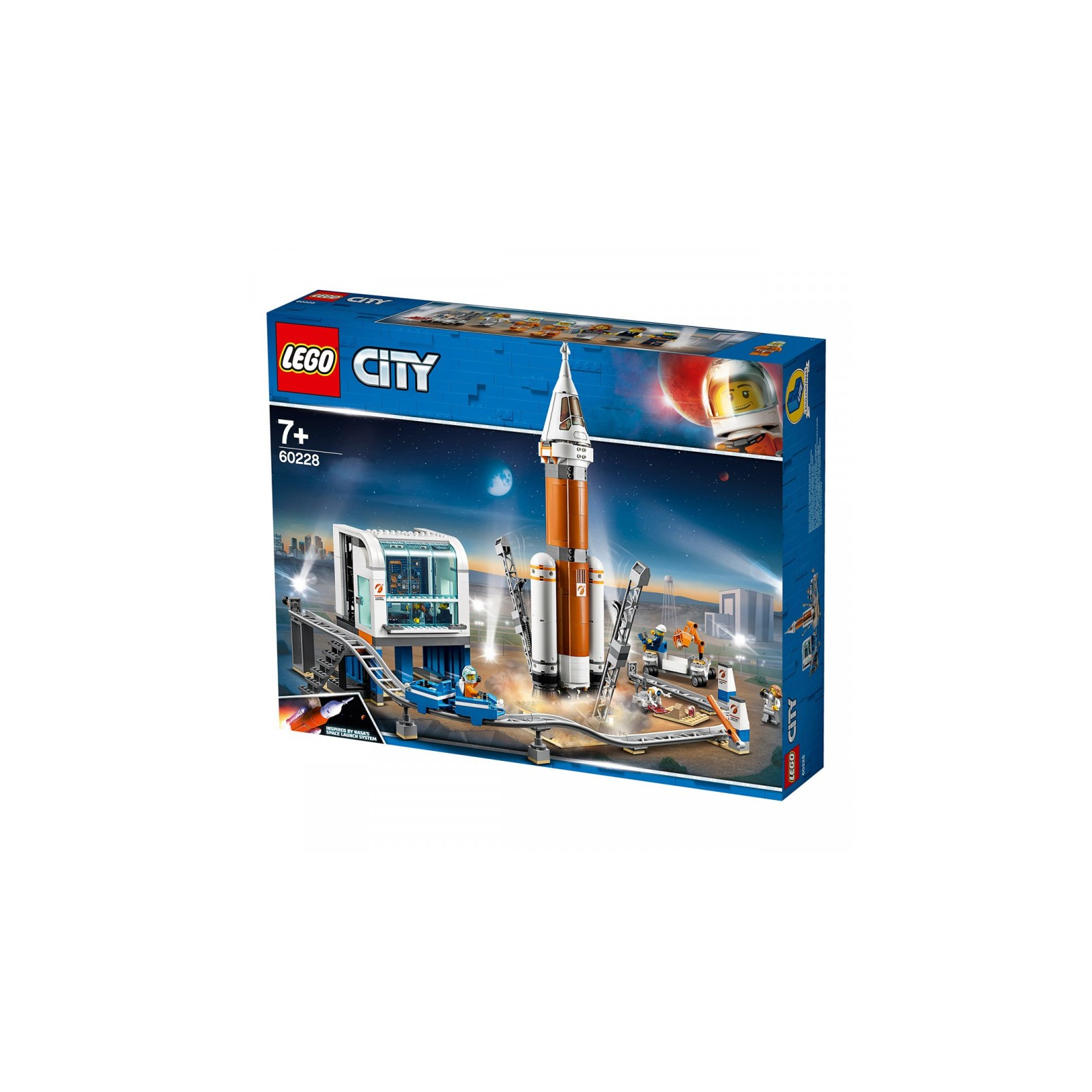 Конструктор LEGO City Космічна ракета та пункт керування (60228) зображення 2