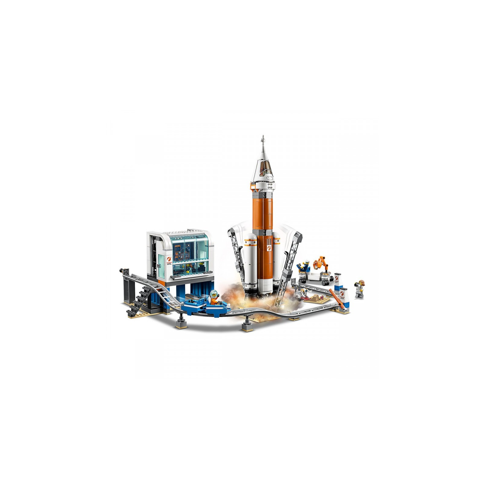 Конструктор LEGO City Космическая ракета и пункт управления запуском 837 дет (60228) изображение 4