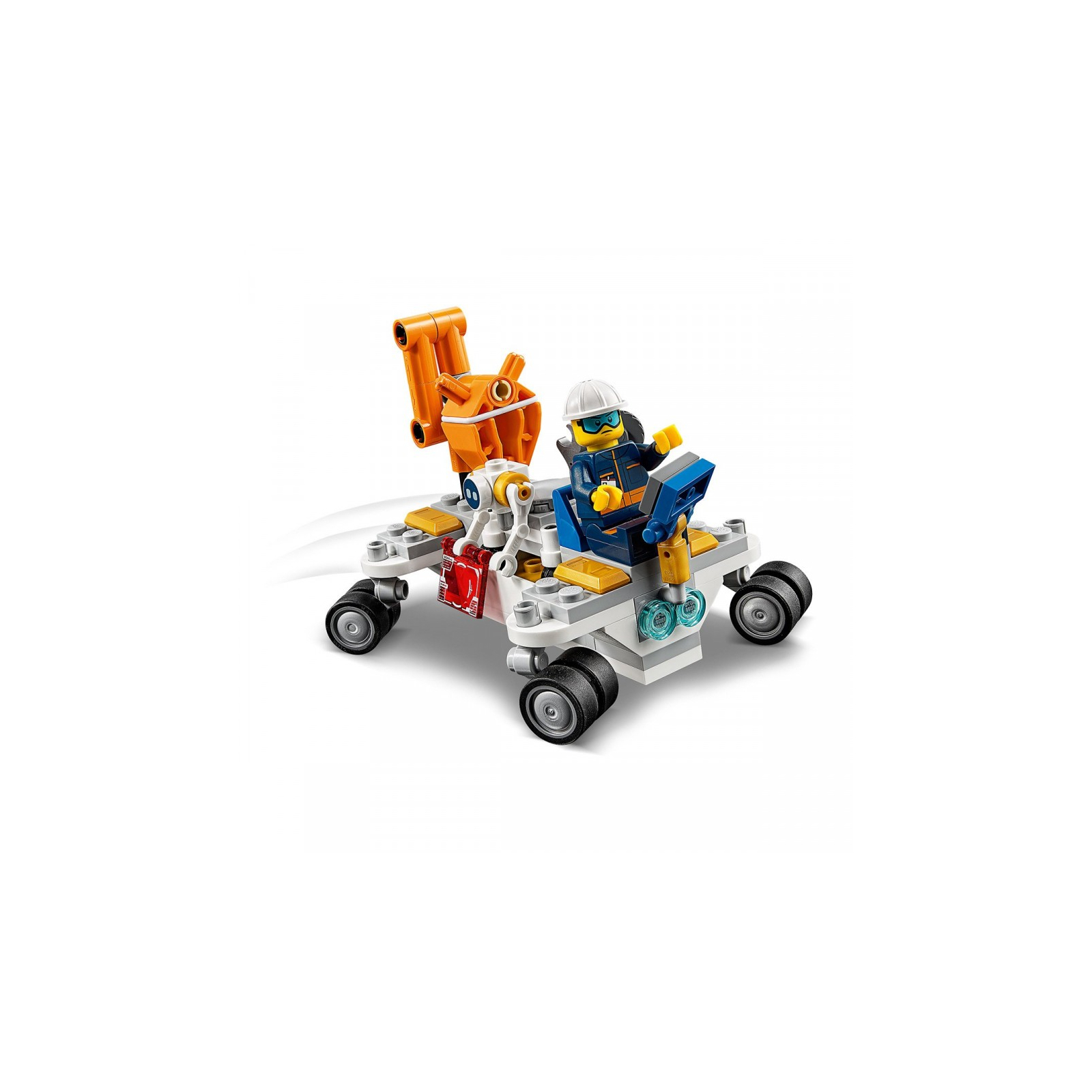 Конструктор LEGO City Космическая ракета и пункт управления запуском 837 дет (60228) изображение 5