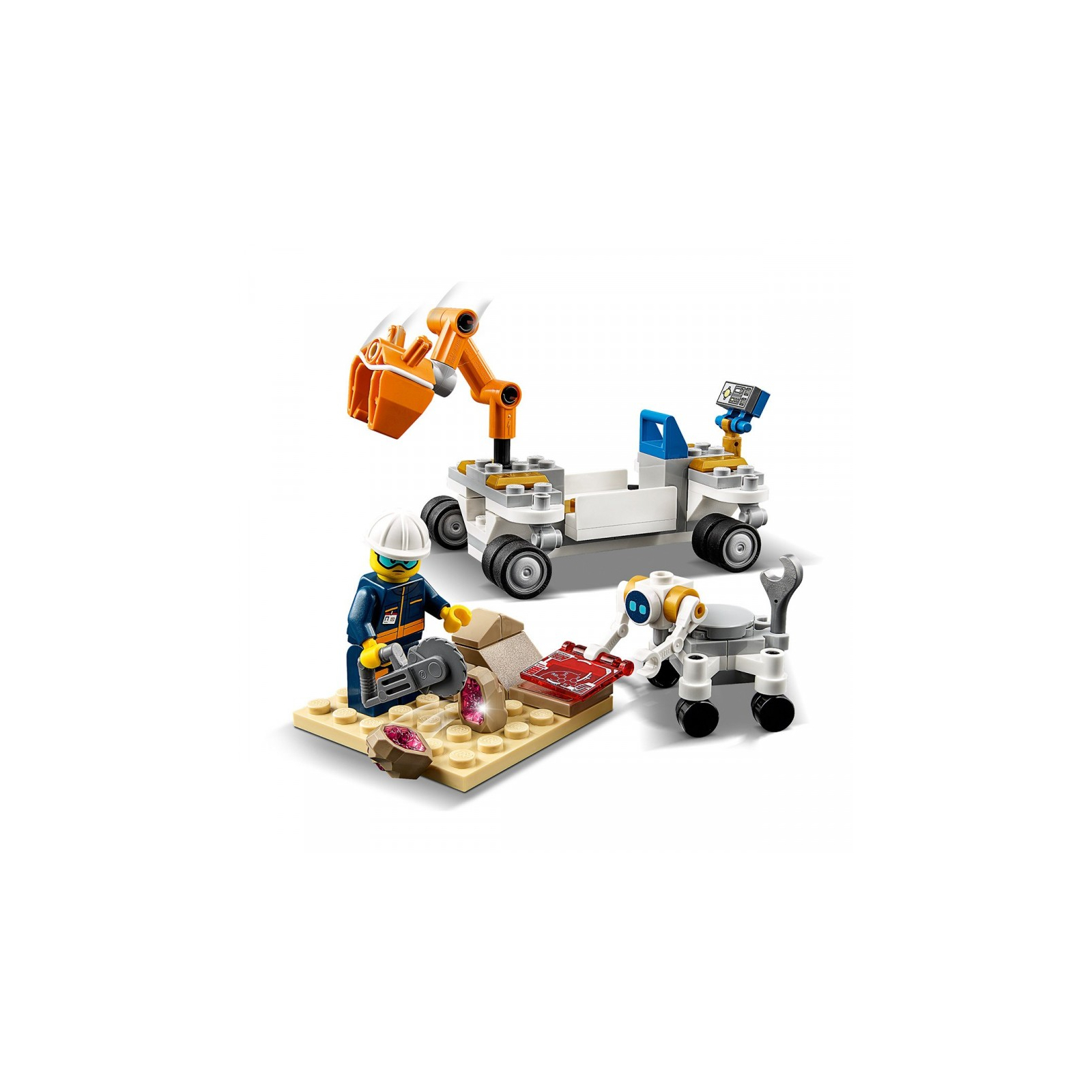 Конструктор LEGO City Космическая ракета и пункт управления запуском 837 дет (60228) изображение 6