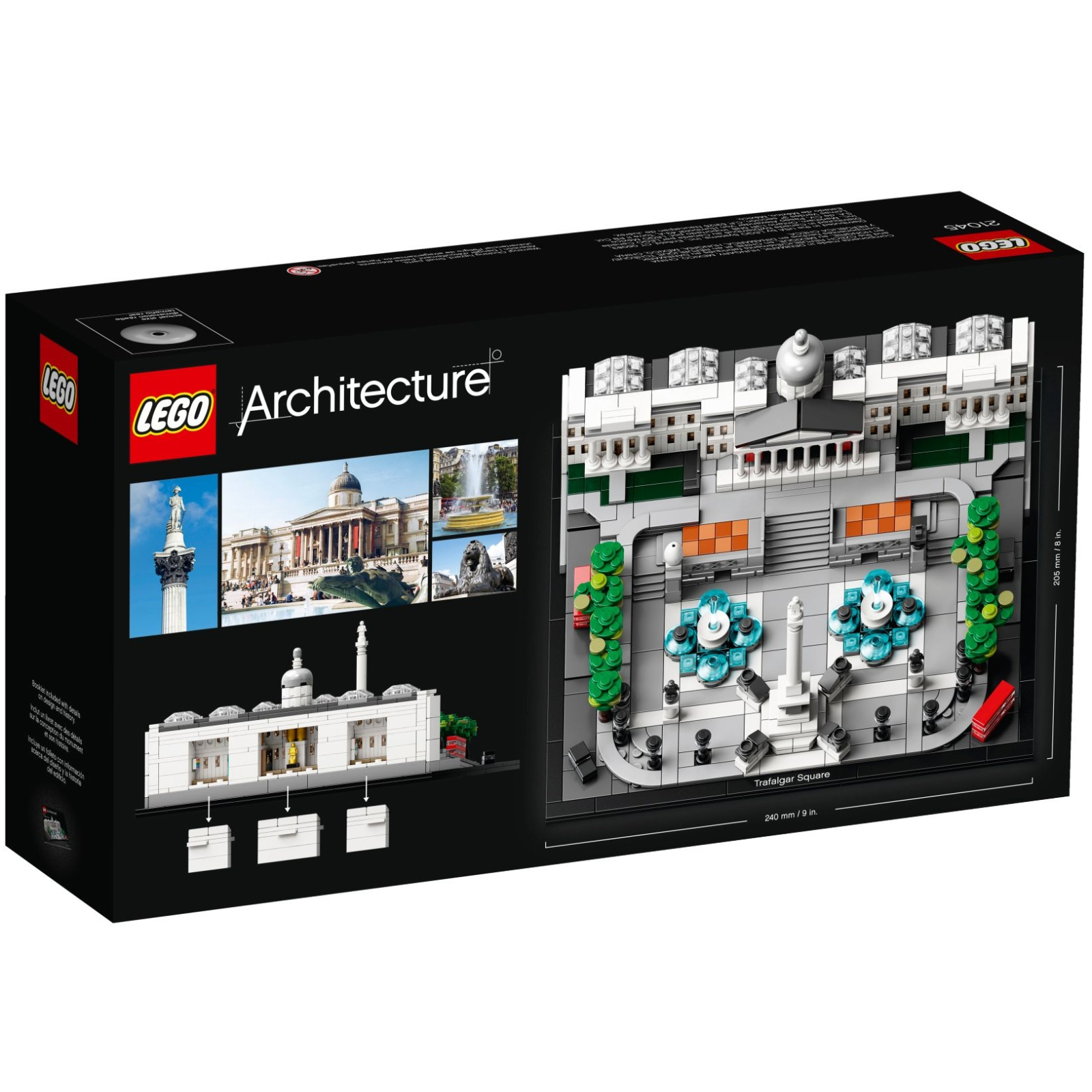 Конструктор LEGO Architecture Трафальгарская площадь 1197 деталей (21045) изображение 6