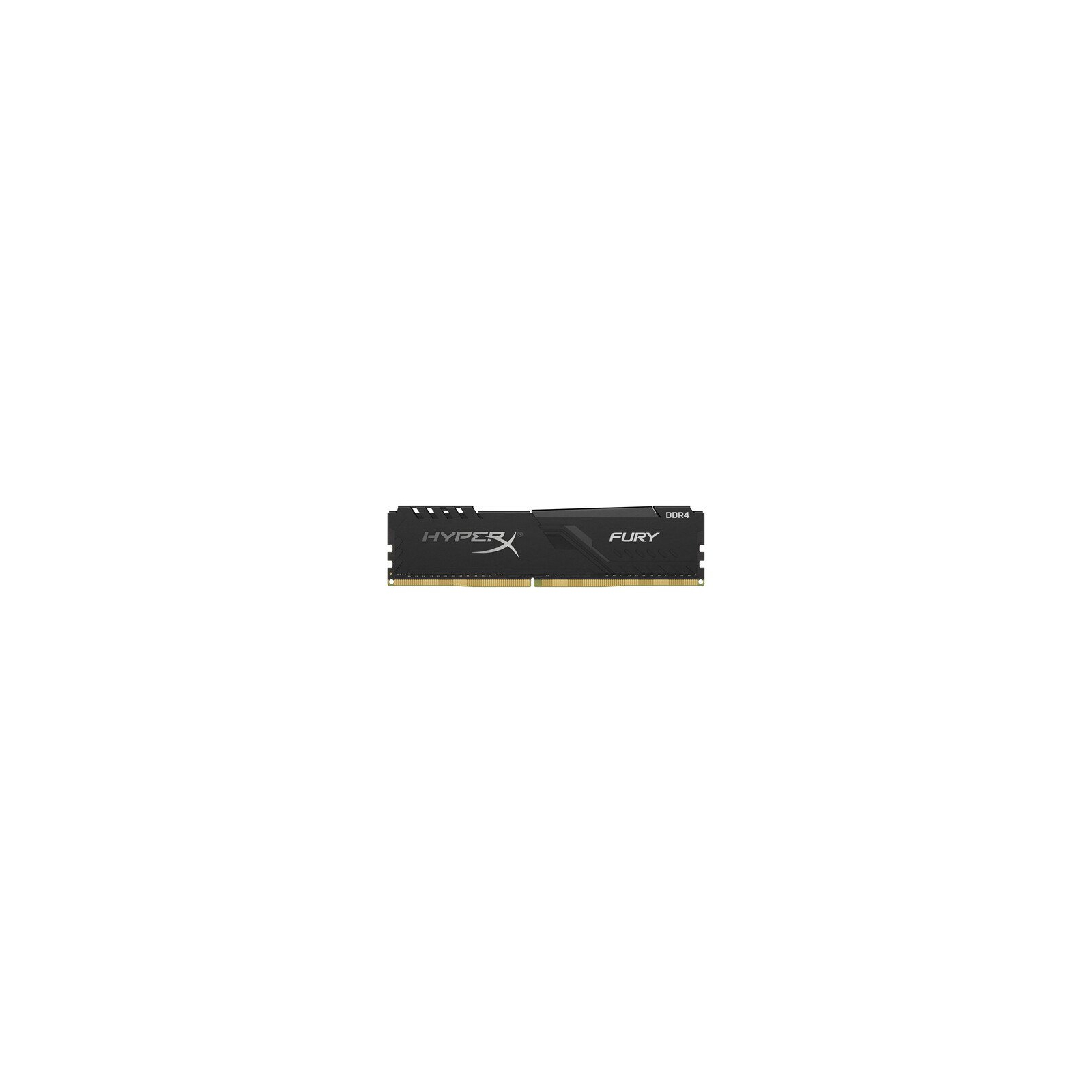 Модуль памяти для компьютера DDR4 8GB 3000 MHz HyperX FURY Black Kingston Fury (ex.HyperX) (HX430C15FB3/8)