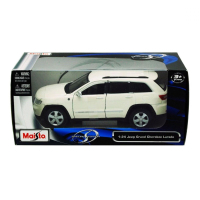 Машина Maisto Jeep Grand Cherokee 2011 (1:24) белый (31205 white) изображение 4