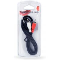 Кабель мультимедийный Jack 3.5mm папа/2RCA папа 1.5m Cablexpert (CCAB-458) изображение 4