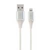 Дата кабель USB 2.0 AM to Lightning 2.0m Cablexpert (CC-USB2B-AMLM-2M-WB2)
