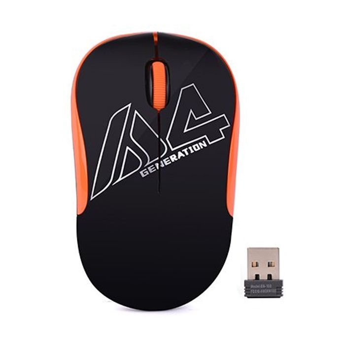 Мышка A4Tech G3-300N Black+Orange изображение 2