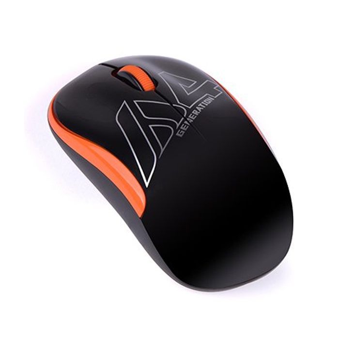 Мышка A4Tech G3-300N Black+Orange изображение 5