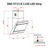 Витяжка кухонна Perfelli DNS 9723 B 1100 BL LED Strip зображення 7