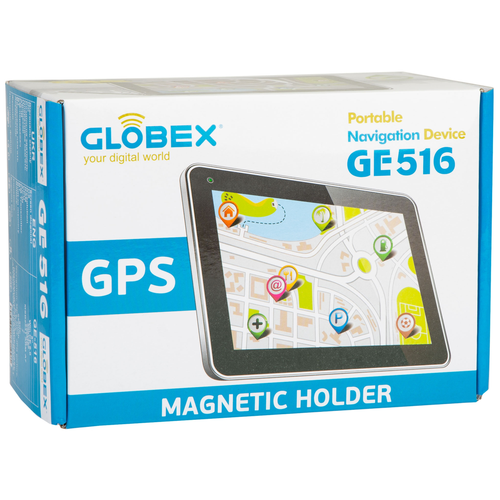 Автомобильный навигатор Globex GE516 + NavLux CE (GPS GE516 + NavLux) изображение 8