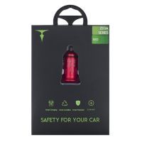Зарядний пристрій T-Phox Zega 3.1A Dual USB (Red) (Zega Red) зображення 4