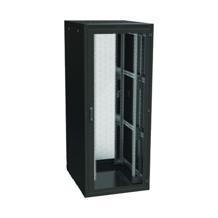 Шкаф напольный Conteg 42U iSEVEN 19" 800x1000 RAL9005 (RI7-42-80/100-S2)