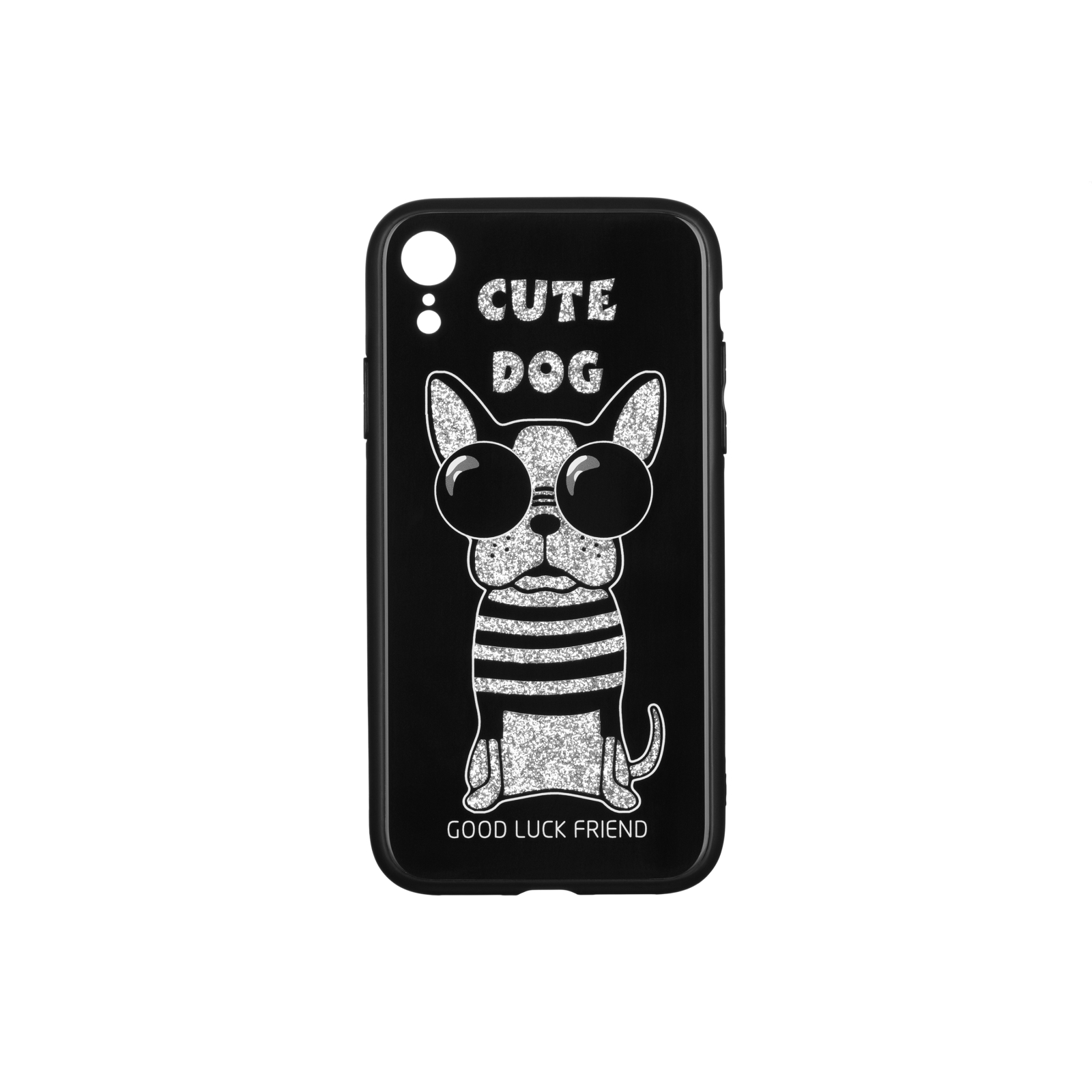 Чехол для мобильного телефона WK iPhone XR, WPC-087, Cute Dog Black (681920360759)