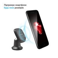 Універсальний автотримач Grand-X Mounting on the Panel, Black (MT-09B) зображення 4