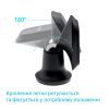 Універсальний автотримач Grand-X Mounting on the Panel, Black (MT-09B) зображення 5