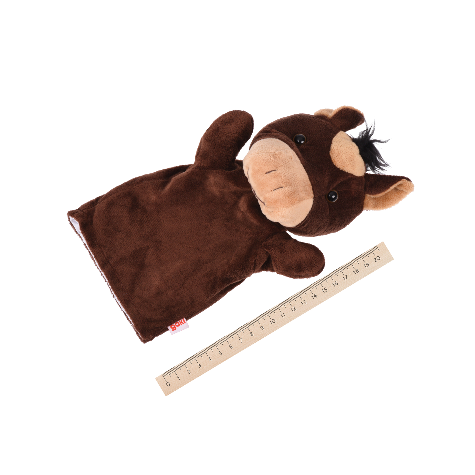 Ігровий набір Goki Лялька-рукавичка Віслюк (51803G-1) зображення 3