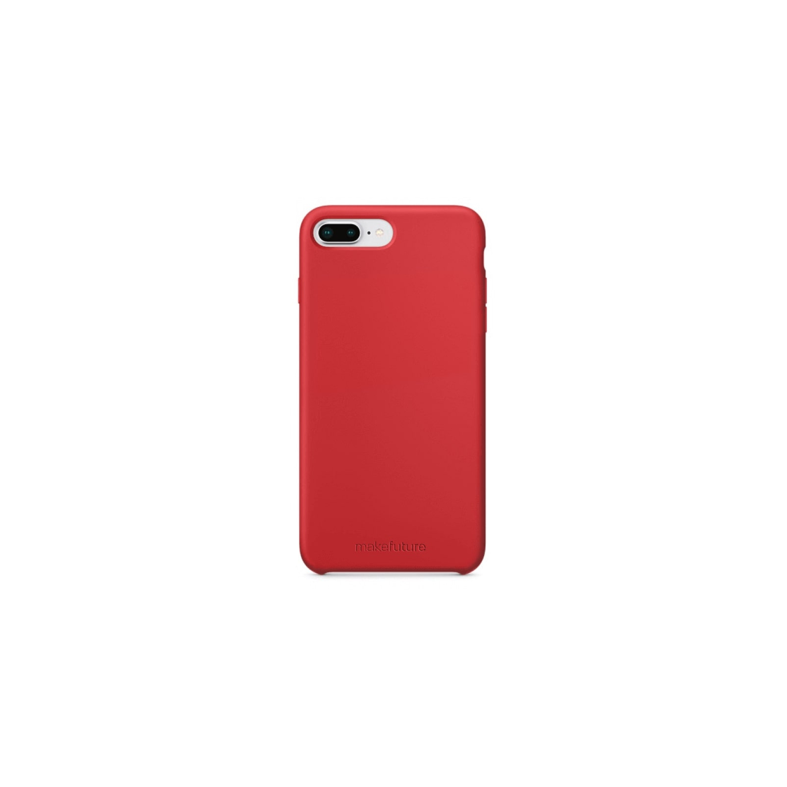 Чохол до мобільного телефона MakeFuture Apple iPhone 7 Plus/8 Plus Silicone Red (MCS-AI7P/8PRD) зображення 2