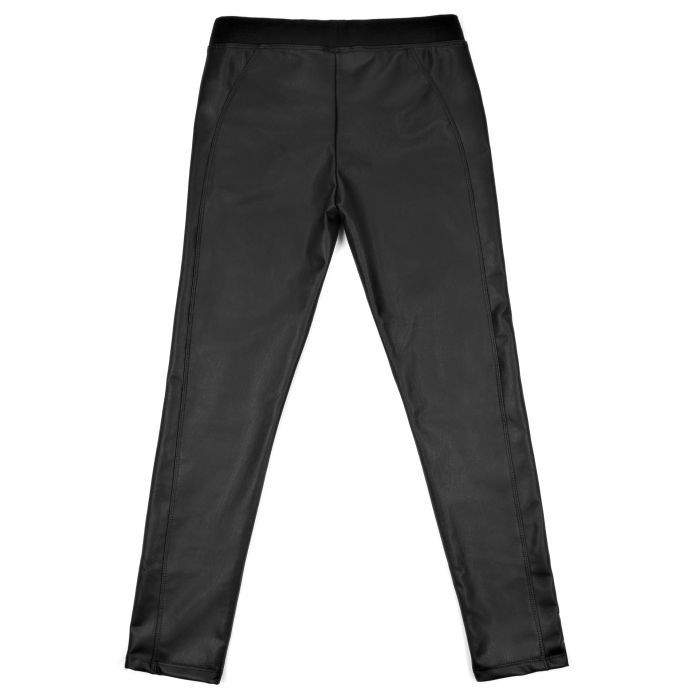 Штаны детские Lovetti экокожа (5615-170G-black) изображение 2