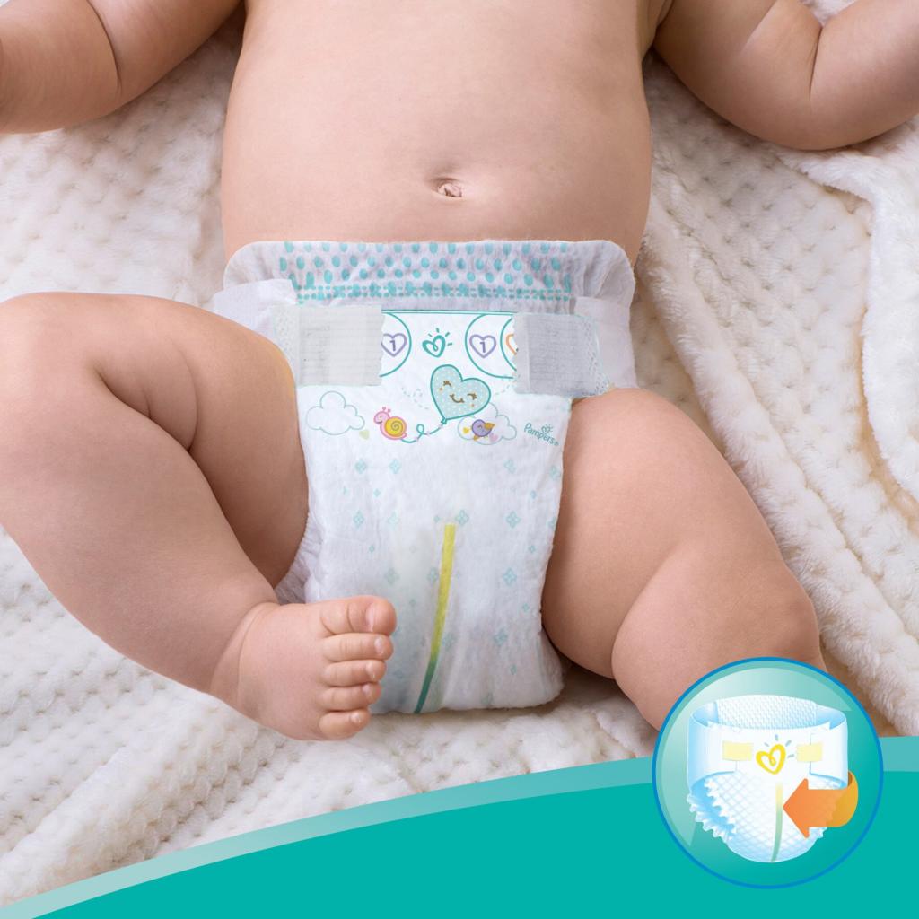 Підгузки Pampers New Baby Mini Розмір 2 (4-8 кг) 144 шт (8001090950772) зображення 9