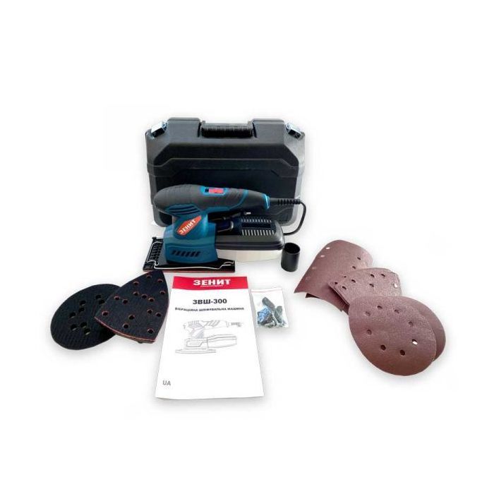Шліфувальна машина Зеніт ЗВШ-300 3в1 (849174) зображення 8