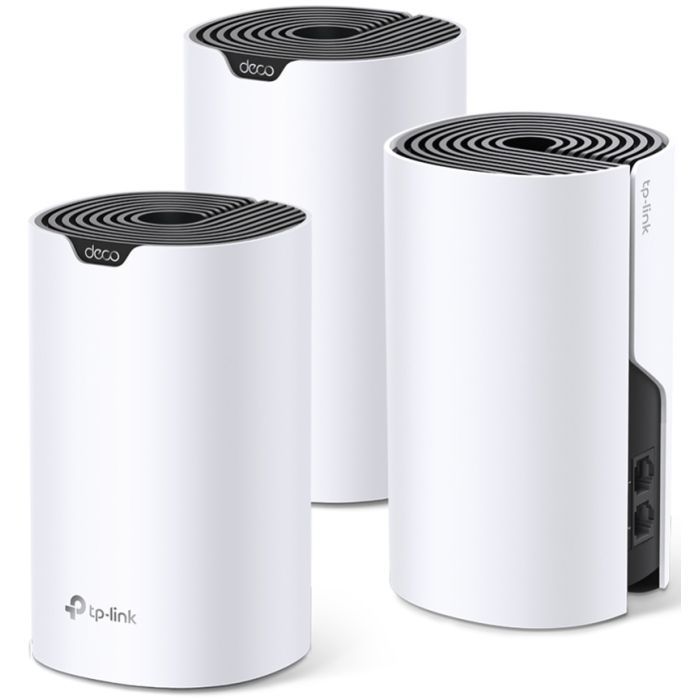 Точка доступа Wi-Fi TP-Link DECO S4 3 pcs AC1200, 2xGE LAN/WAN, MESH (DECO-S4-3-PACK) изображение 2