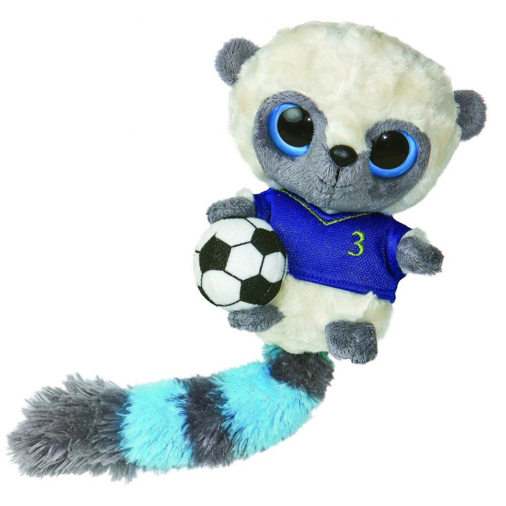 М'яка іграшка Aurora Yoohoo Футболіст синя футболка 12 см (91303J)