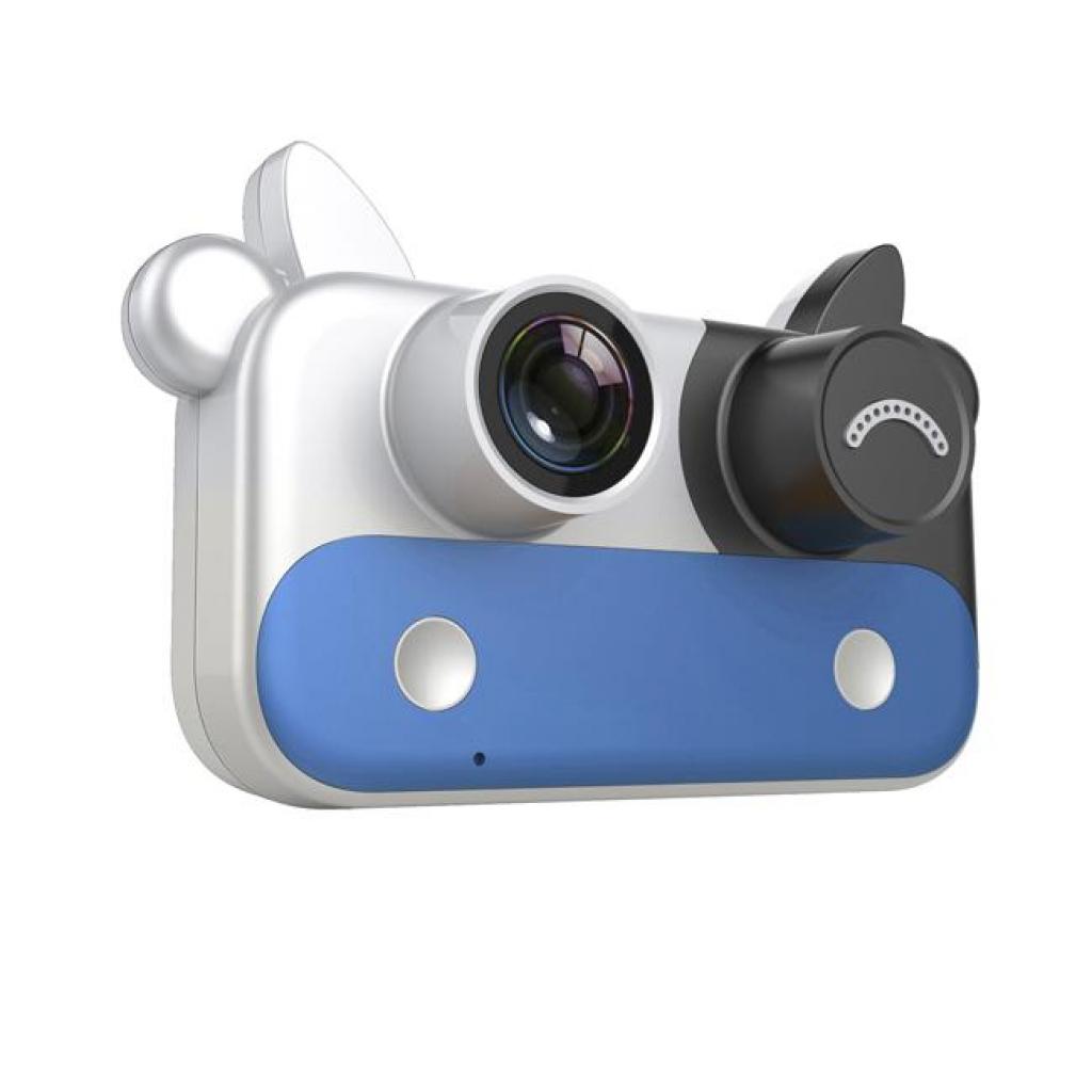 Интерактивная игрушка XoKo Цифровой детский фотоаппарат Cow blue (KVR-050-BL)