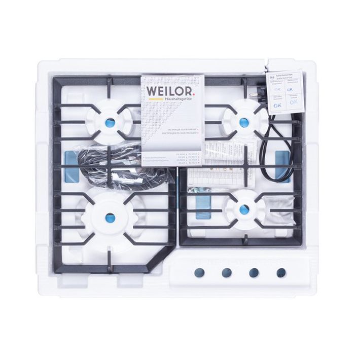 Варочна поверхня Weilor GM 624 WH зображення 11