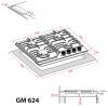 Варочна поверхня Weilor GM 624 SS зображення 12