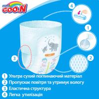 Подгузники GOO.N L 9 - 14 кг для мальчиков 44 шт (843097) изображение 3