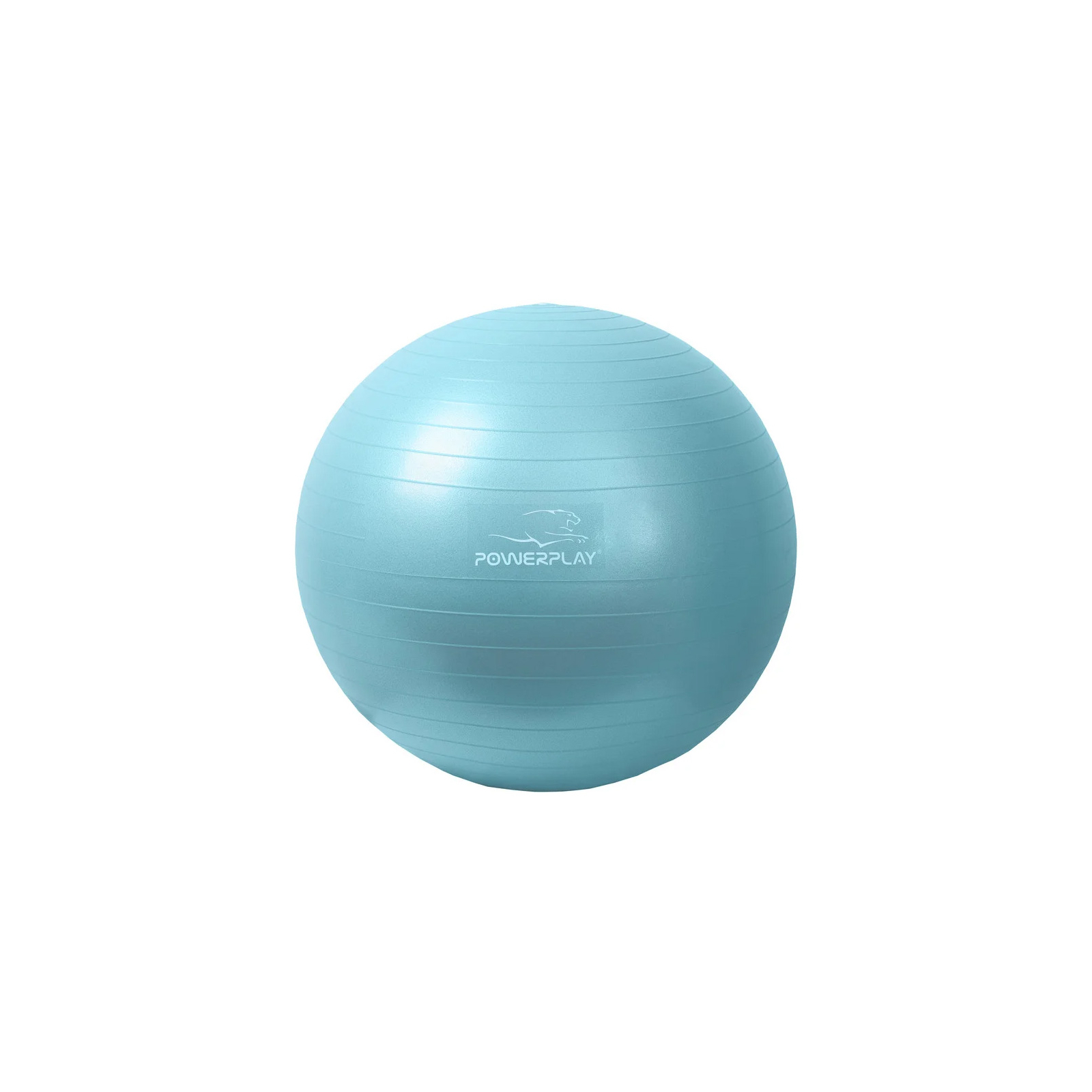М'яч для фітнесу PowerPlay 4001 65см Сірий + помпа (PP_4001_65_Grey) зображення 2