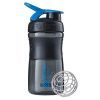 Шейкер спортивный BlenderBottle SportMixer 590ml Black/Cyan ORIGINAL (SM 20oz Black/Cyan)