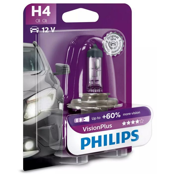 Автолампа Philips галогенова 60/55W (12342 VP B1) изображение 2