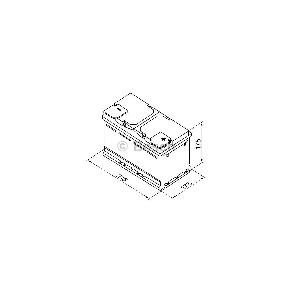 Аккумулятор автомобильный Bosch 85А (0 092 S50 100) изображение 6