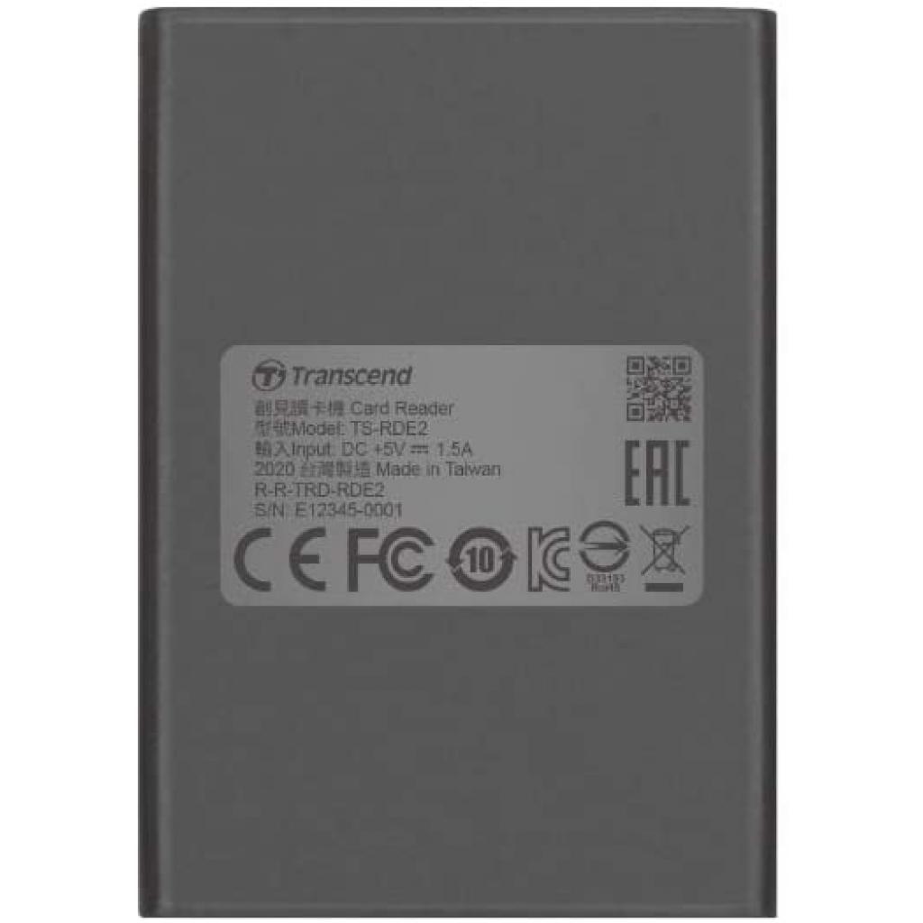 Считыватель флеш-карт Transcend USB 3.2 Gen 2x2 Type-C CFexpress (TS-RDE2) изображение 4