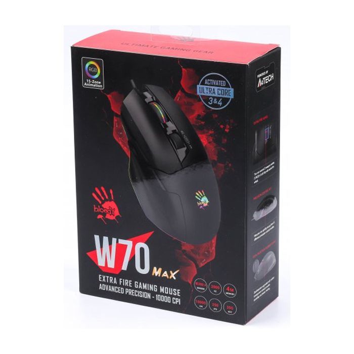 Мышка A4Tech Bloody W70 Max Panda White изображение 10
