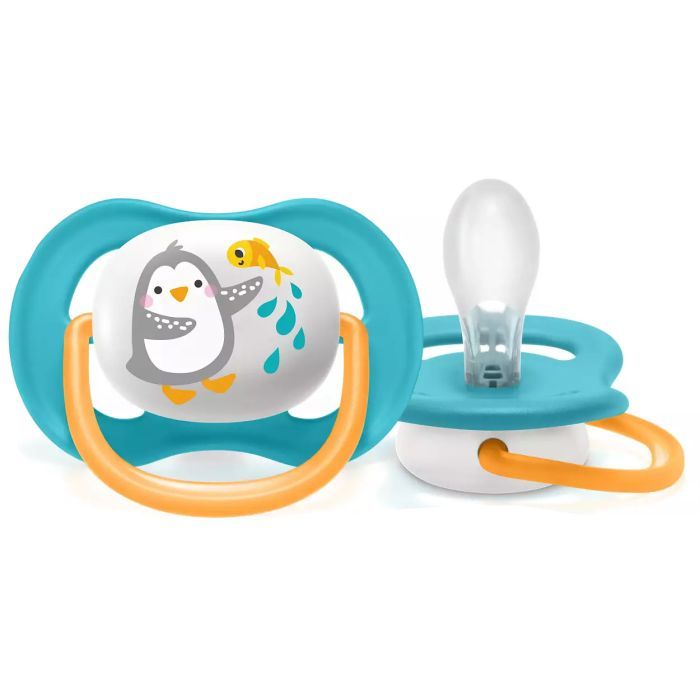 Пустышка Philips AVENT Ultra Air Animal для мальчиков 6-18 мес (SCF080/07) изображение 2